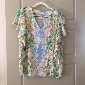 Short sleeve blouse